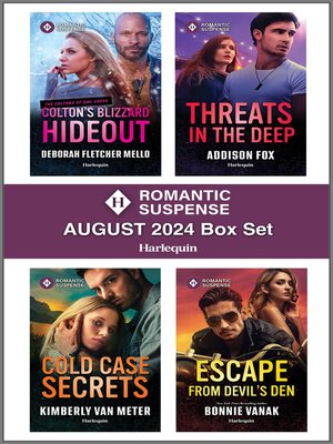 cover image of Harlequin Romantic Suspense August 2024--Box Set